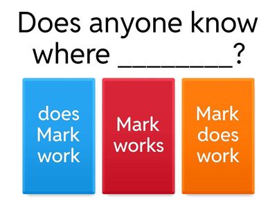 EF Upper Unit 1 Quicktest