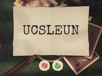 Jumbled Words, Science Vocabulary