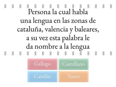 Diferentes lenguas de españa y sus hablantes