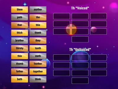 Th Voiced vs UnVoiced