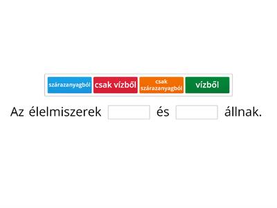 Élelmiszerismeret 2