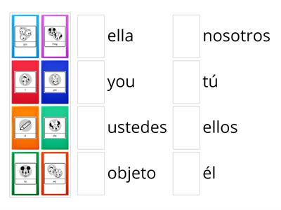 Subject pronouns (kids)