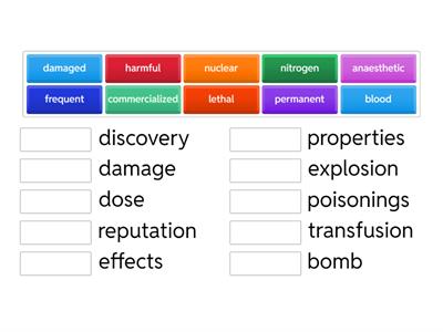 Science vocab