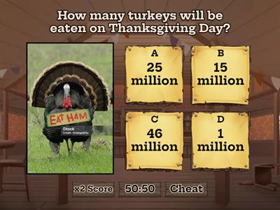 Thanksgiving Day Quiz