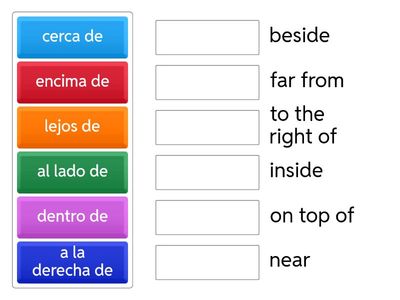 Prepositions of Place