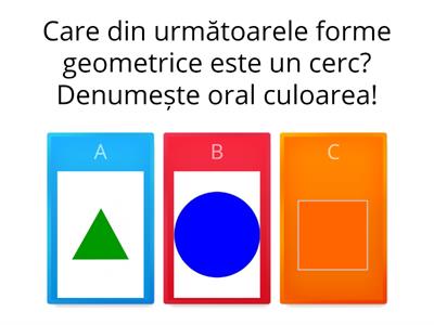 Domeniul Științe-Activitate matematică -Grupa mica- prof. Cucu Alina