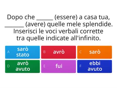 Verbo Essere - Avere. Indovina?