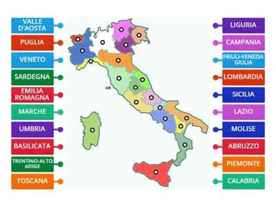 Le regioni d'Italia