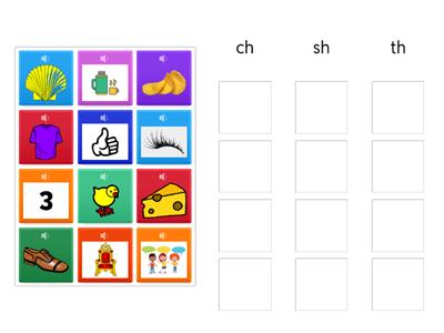 ch/sh/th sort