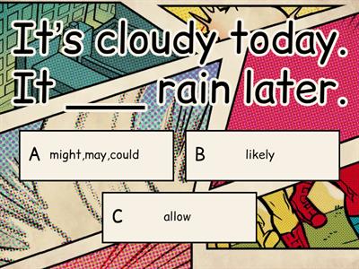 likely, allow, might