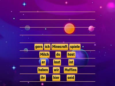 Satzbau Übungen (Syntax Practice)