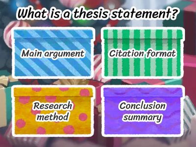 Academic Writing and Research Skills Xmas Quiz