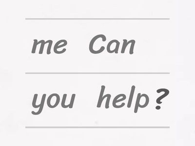 Układanie pytań agielskich