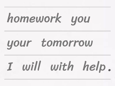 Will/ Present simple