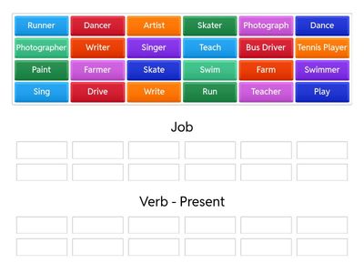 Jobs and Verbs
