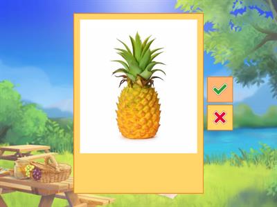 РКИ род прилагательных + фрукты