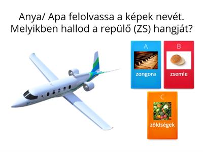 Zs-Z hangok auditív differenciálása