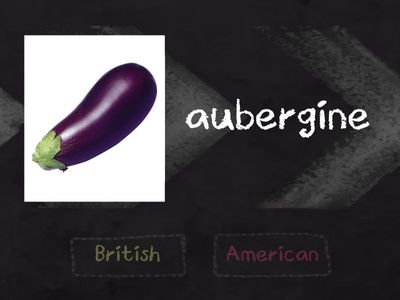 British or American? - Food