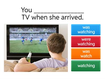 Past Continuous tenses - Teens 2