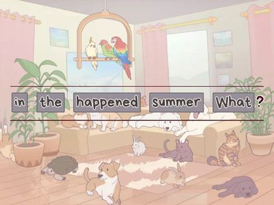 Speakout B1 Unit 3A Unscramble the questions