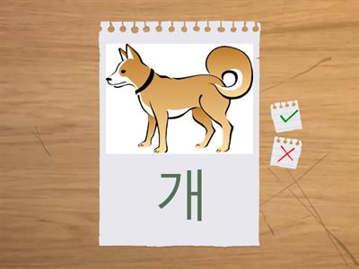 Korean Consonants - Vocabulary 2b