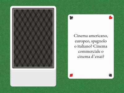 Domande per parlare del cinema