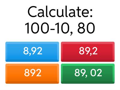 Събиране на десетични дроби