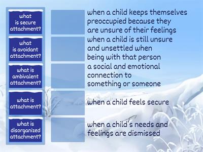 different types of attachment 