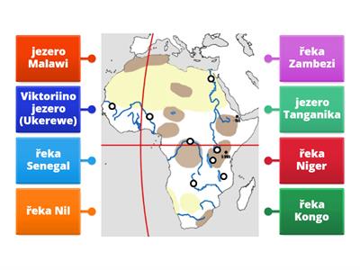 AFRIKA vodstvo