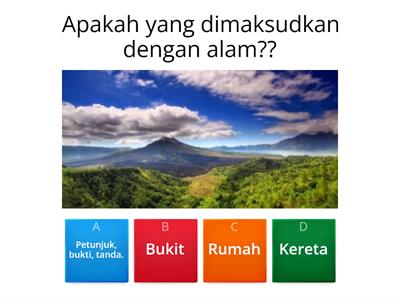  AQIDAH TAHUN 1 | TAJUK 4: ISLAM DAN SAINS(ALAM)