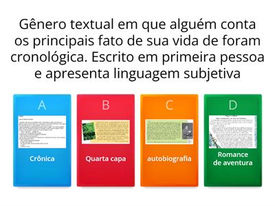 Gêneros Textuais 