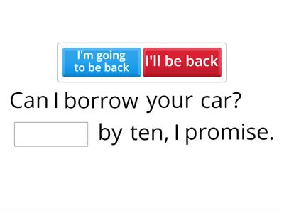 Future will x going to