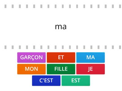  LES MOTS FRÉQUENTS LISTE 3