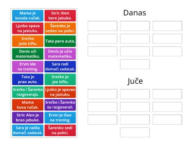 Danas - juče