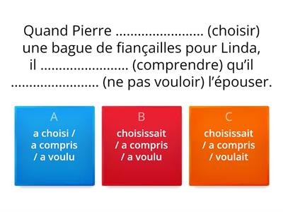 Passé composé ou imparfait?