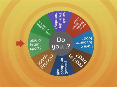 Speaking: Do you...? 1 (Level elementary 3C)