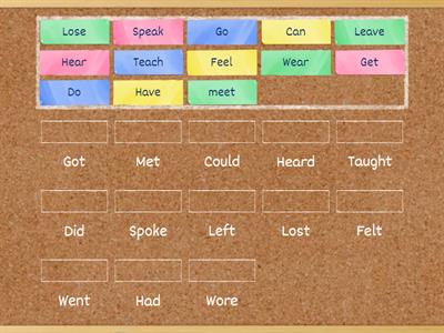 7C-AEF1-IRREGULAR VERBS