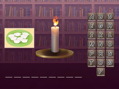 U3  美味密碼：請拼出正確的食物單字