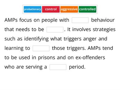 Unit 2 AC4.1 Individualistic Policies - Anger Management