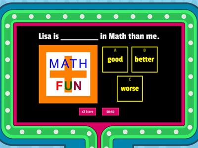 Comparative Adjectives