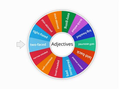 Compound personality adjectives