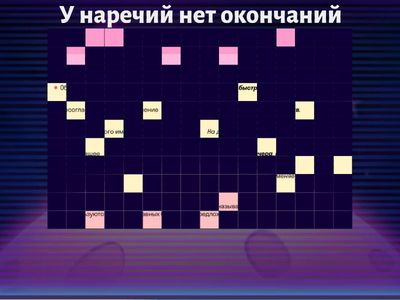 Морфемика - окончание