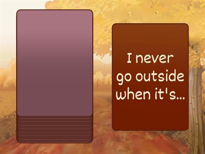 Finish the Sentence - Small Talk Conversation