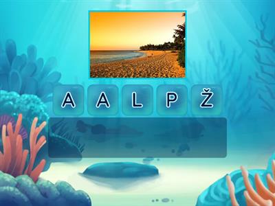 Ljeto- složi riječ