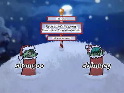 Advanced Long /oo/: oo Whack-a-Mole