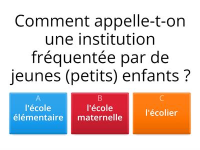 Systeme scolaire