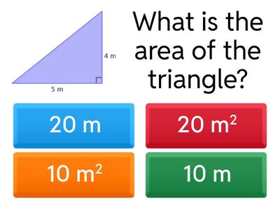 Area of a Triangle