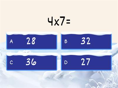 TABLAS DE MULTIPLICAR