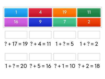 Addition With Missing "Parts"