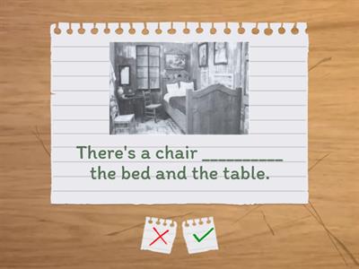 1C - Prepositions of place